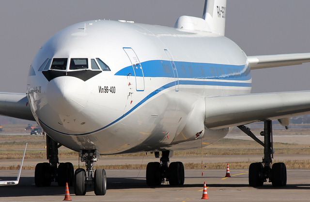 Самолет Ил-96-400 в Казахстане