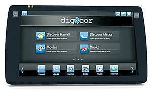 Компания Digecor представила переносное IFE-устройство под названием Digeplayer L10, предназначенное для использования в составе бортовых систем развлечений (IFE)