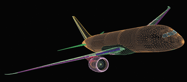 Суммарный объем цифрового макета Boeing 787 составляет около 16 Тбайт // Boeing