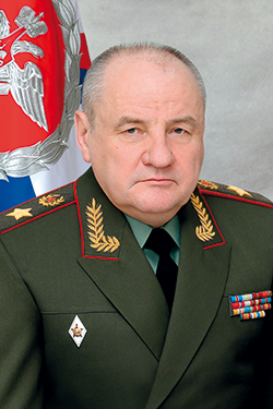 Заместитель Министра обороны Российской Федерации генерал армии П.А. Попов