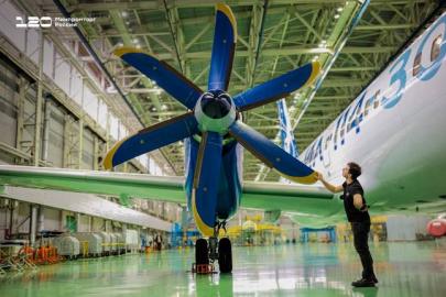 Сертифицирован воздушный винт АВ112-114 для перспективного регионального самолета Ил-114-300
