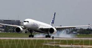 Первый полет самолета Airbus A350