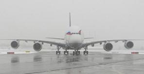 Самолет A380 авиакомпании Lufthansa прилетел во Внуково, ознаменовав начало рейсов перевозчика в этот московский аэропорт