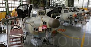 Производство вертолетов на заводе "Роствертол" в Ростове-на-Дону