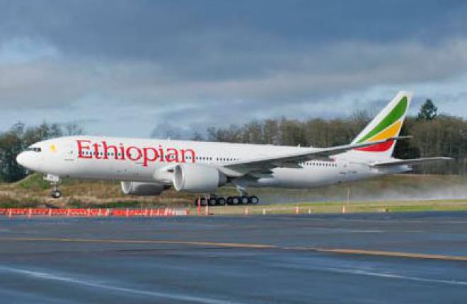 Boeing 777 для Ethiopian стал 900-м ВС этого типа, поставленным авиастроителем первый Boeing 777 авиакомпании Ethiopian Airlines