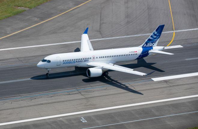 Первым заказчиком Airbus A220 стала авиакомпания Jet Blue :: Airbus