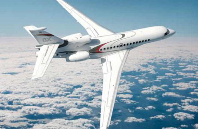 Dassault представляет бизнес джет Falcon 8X