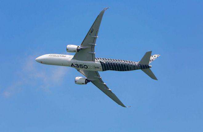 Airbus выпустит расширенное руководство по ремонту самолета A350XWB