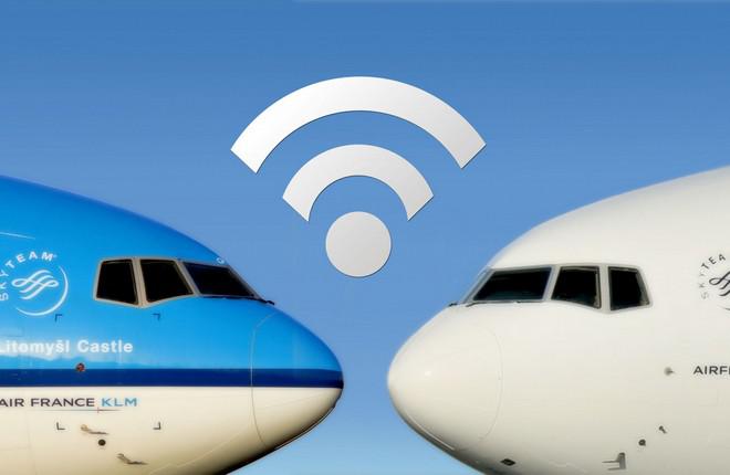 Широкофюзеляжные самолеты Air France — KLM оснастят Wi-Fi