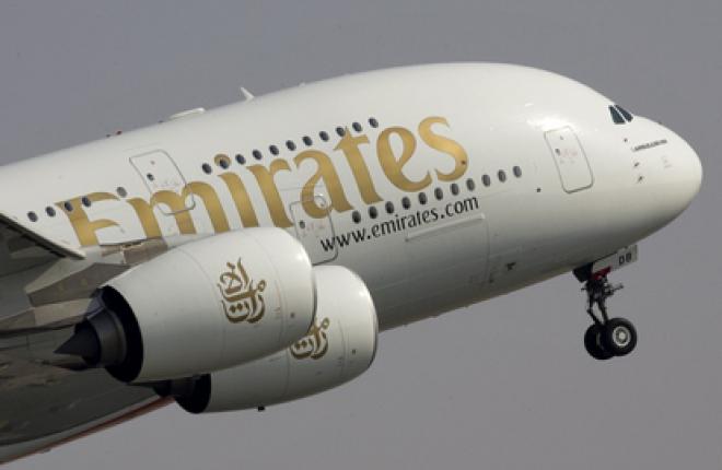 Авиакомпания Emirates (ОАЭ) полетела в Куала-Лумпур на самолете Airbus A380