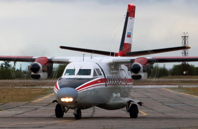 L-410 2-го Архангельского объединенного авиаотряда