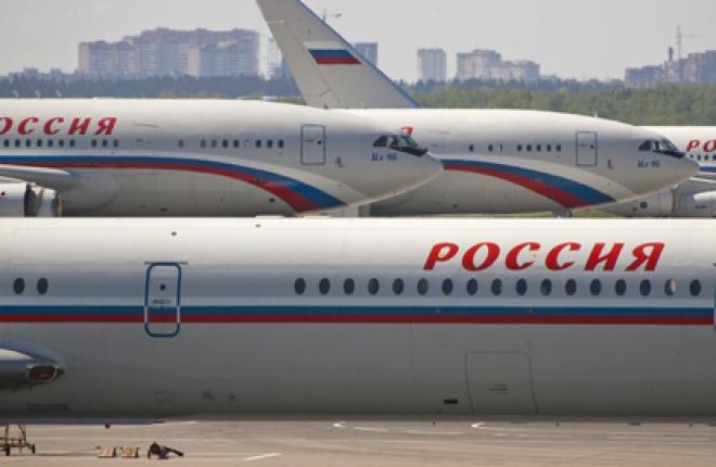 Пассажиропоток российских авиакомпаний за девять месяцев 2012 г. вырос на 14,9%