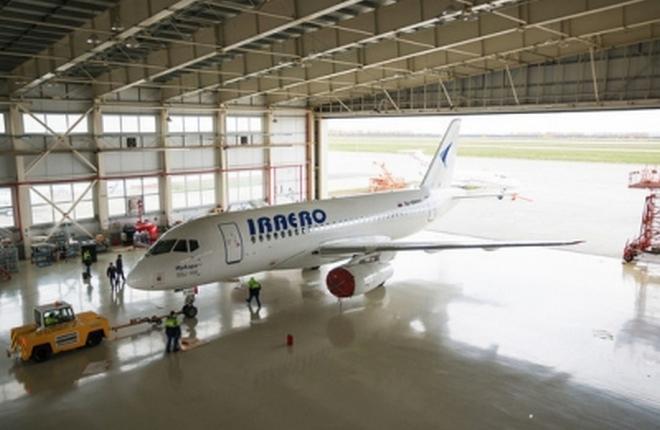 SSJ 100 авиакомпании "ИрАэро"