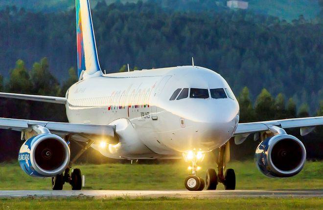 Airbus авиакомпании Small Planet Airlines