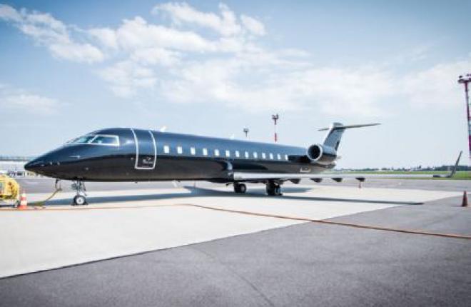 Challenger 850 Sunkar Air в одном из аэропортов Казахстана :: Sunkar Air В Казахстане создадут еще одного авиаперевозчика