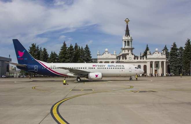 Boeing 737-800 авиакомпании Myway Airlines