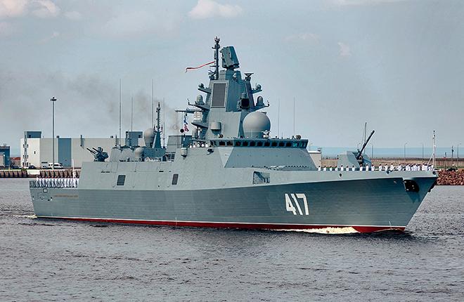 "Адмирал Горшков" построен на "Северной верфи" :: Минобороны России