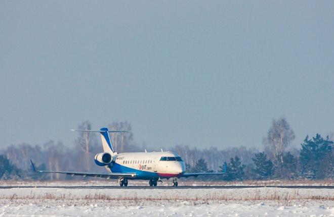 Авиаперевозчик "ЮВТ-Аэро" получил седьмой самолет CRJ200