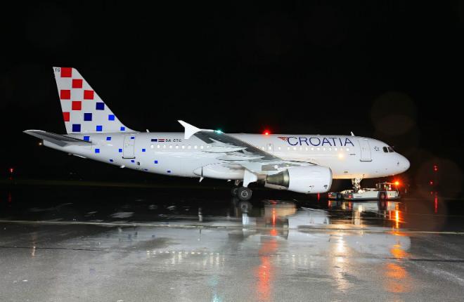 Новая ливрея авиакомпании Croatia Airlines