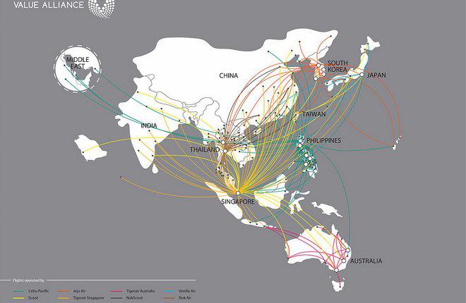 Азиатские лоукостеры объединились для борьбы с конкурентами