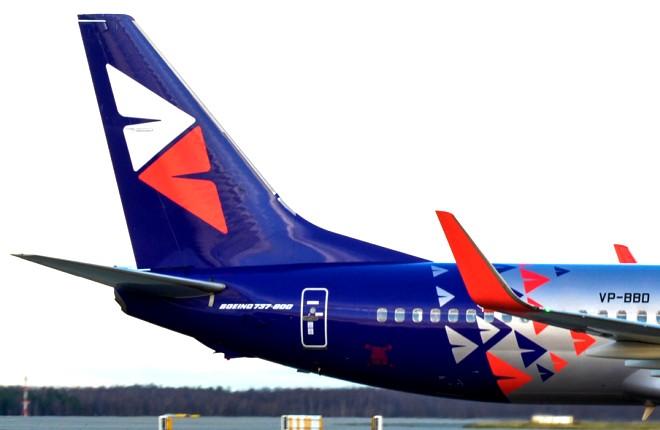 Smartavia продолжит пополнять флот самолетами B-737-800, которые подходят для развития как регулярных, так и чартерных перевозок. :: Евгений Дубовицкий / ATO.ru B-737-800 Smartavia