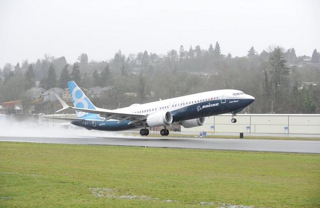 Прототип Boeing 737MAX совершил первый полет