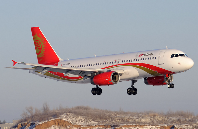 У авиакомпании Air Bishkek приостановили сертификат эксплуатанта