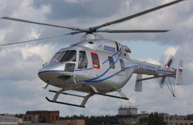 Пассажирский вертолет "Ансат" получил систему улучшения устойчивости