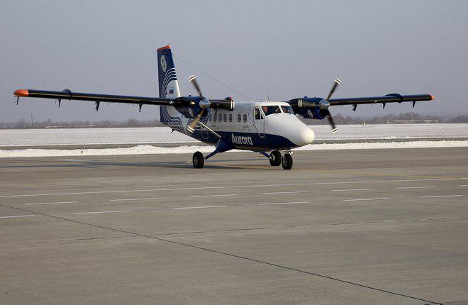 Парк "Авроры" пополнился третьим самолетом Twin Otter