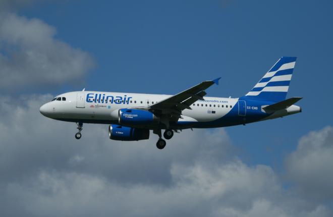 Самолеты Airbus A319 — самые современные ВС в парке греческой Ellinair :: Сергей Сергеев // ATO.ru Авиакомпания Ellinair пополнила парк двумя самолетами