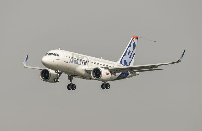 Первый полет самолета A319neo