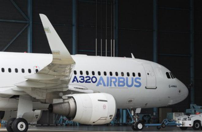 Airbus начинает испытания самолета A320 с законцовками крыла Sharklets