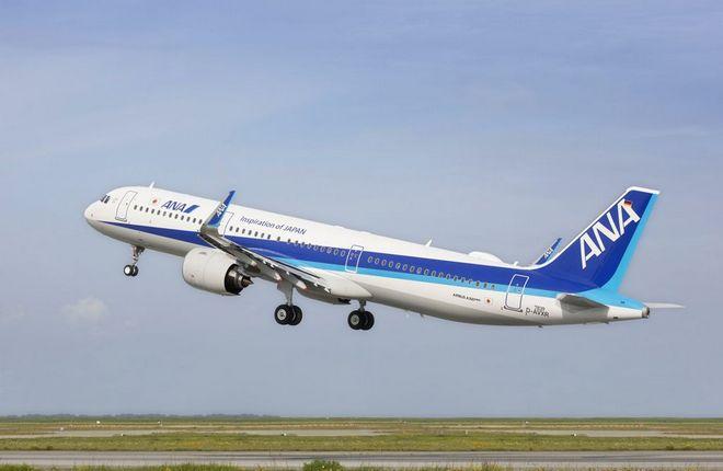 All Nippon Airways стала первым эксплуатантом А321neo с двигателями PW1100G