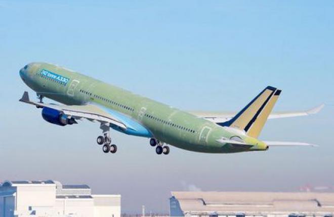 Airbus A330-300 с взлетной массой 242 т :: Airbus EASA сертифицировала А330-300 с увеличенной взлетной массой