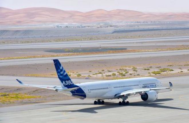 A350 XWB испытали жарой