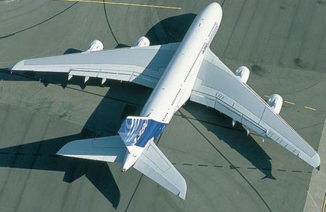 Самолет Airbus A380 :: Airbus Airbus A380 авиакомпании "Трансаэро" будут летать в Пунта-Кану и Барселону