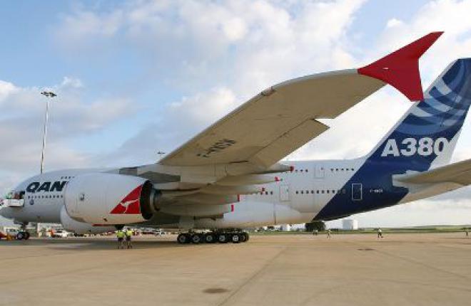 Авиакомпания Qantas Airways приостановила полеты одного из Airbus A380