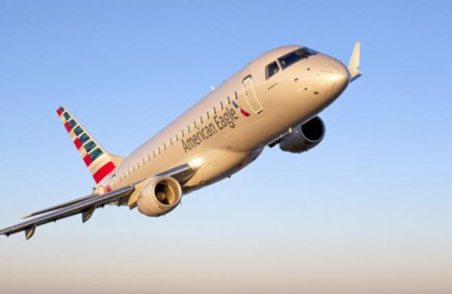 American Eagle E-175 :: Embraer Заказ авиакомпании American Airlines на 90 региональных самолетов поделят Bombar