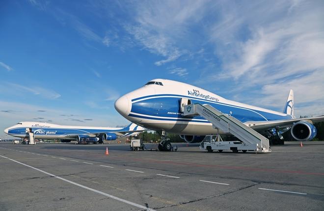 AirBridgeCargo в аэропорту Красноярска