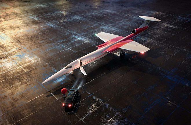 деловой сверхзвуковой самолет Aerion Supersonic