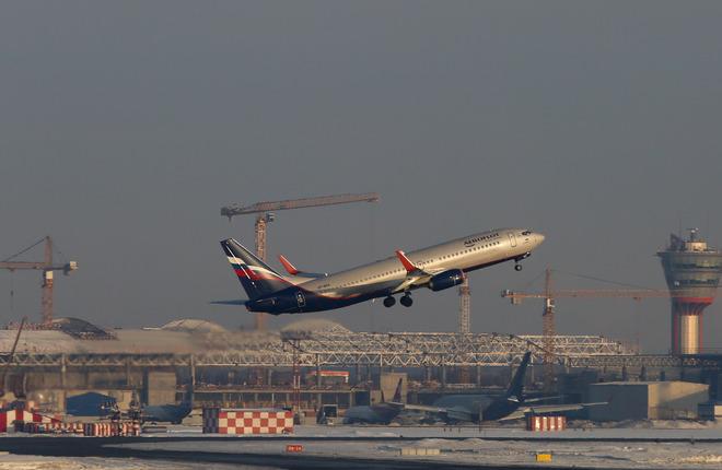 Самолет Boeing 737-800 авиакомпании "Аэрофлот"