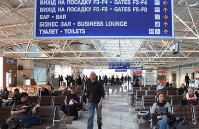 В аэропорту Борисполя обслужено на 10% человек больше
