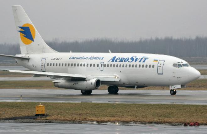 "АэроСвит" увеличила долю транзита в аэропорту Борисполь до 45%