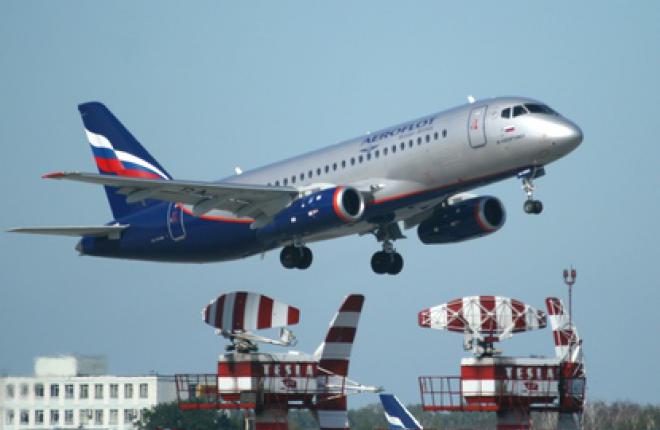 Самолеты Sukhoi Superjet 100 авиакомпании "Аэрофлот" налетали 2381 часов