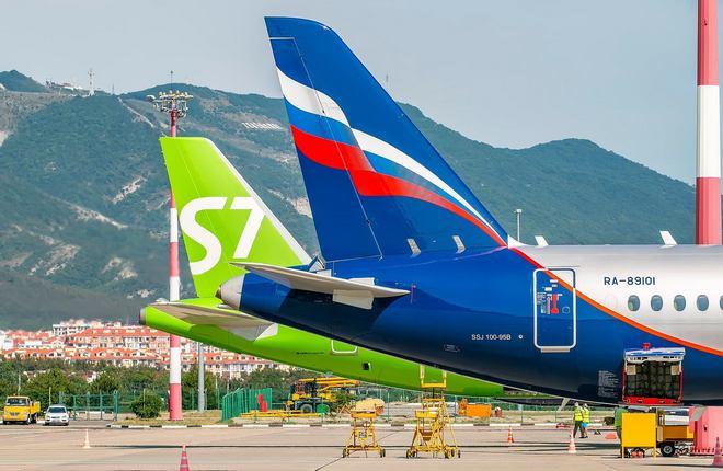 аэрофлот s7 airlines (сибирь)