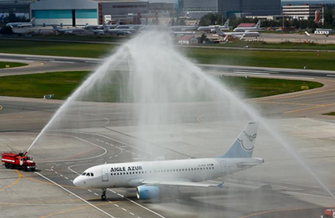 Французская авиакомпания Aigle Azur полетела из Парижа в Москву