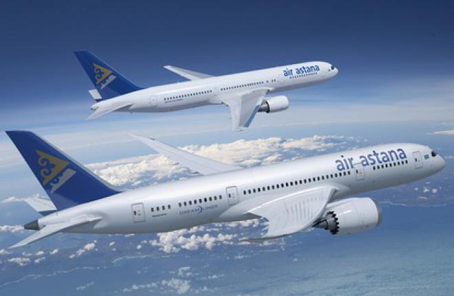 Пассажиропоток авиакомпании Air Astana увеличился на 13%