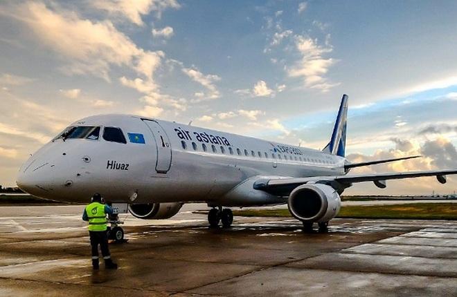 OGMA выполнила C-check на девяти E190 авиакомпании Air Astana