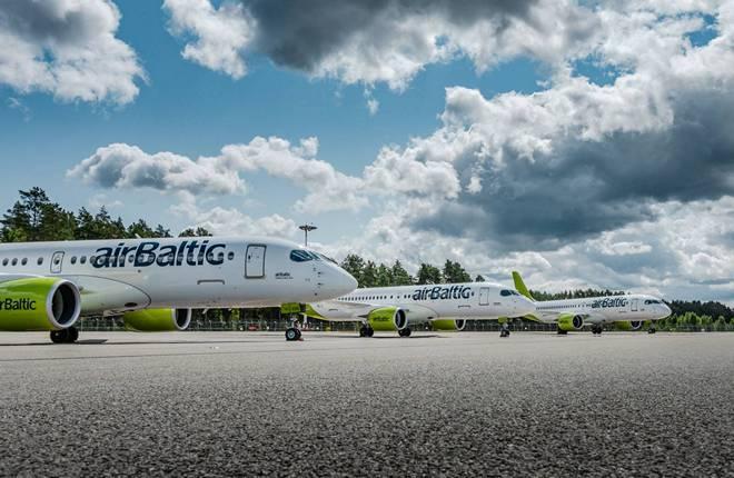 airBaltic взяла в аренду самолет у «Международных авиалиний Украины»