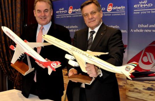 Etihad Airways стала крупнейшим акционером Air Berlin
